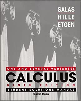 calculus 9th edition by salas hille etgen pdf viewer